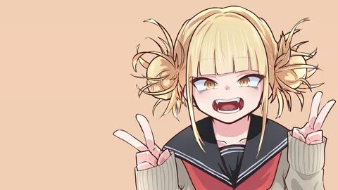 Himiko Toga. Обои для рабочего стола. 1920x1080