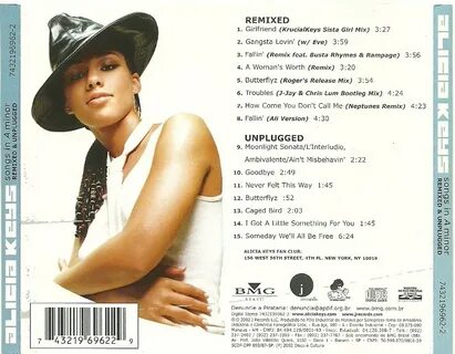 Alicia Keys Unplugged Tracklist