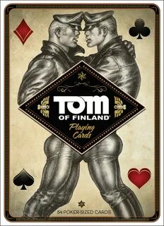 Tom of Finland Playing Cards gay Print Kinky Leather Etsy