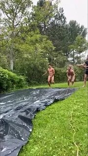 Naked slip'n slide - video 5 - ThisVid.com