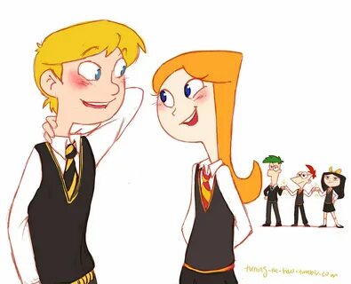 Jeremy would be a Gryffindor, I think. Candace in Slytherin,