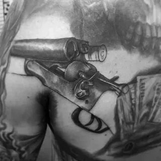 Looking Down The Barrel Of A Gun Tattoo - Mark setape2010