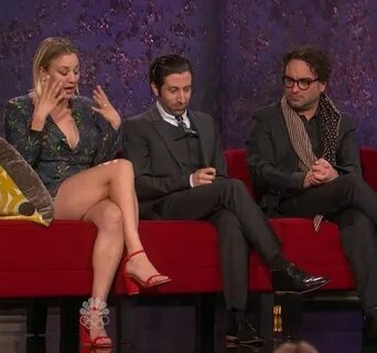 Kaley Cuoco Legs James Burrows Tribute.