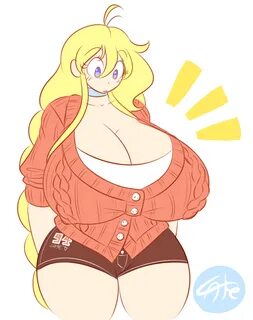 Cartoon growing boobs