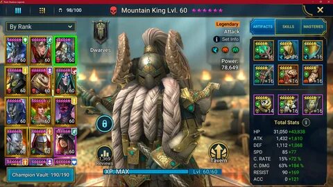 News) Mountain King Buff Raid Forum