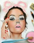 Pin by Ольга on Clothes Makeup illustration, Beauty products