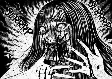 Junji Ito, from New Voices in the Dark Junji ito, Horror art