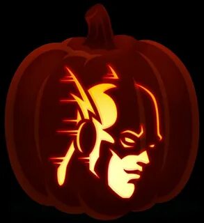 The Flash Pumpkin, Creative pumpkin carving, Pumpkin carving