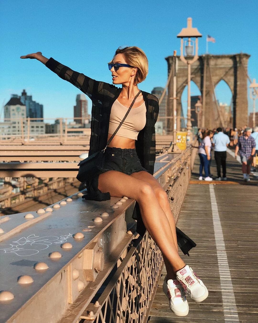 Makeupla_Mila su Instagram: "Brooklyn Bridge 🌉 ----- #newyork #ny #us...