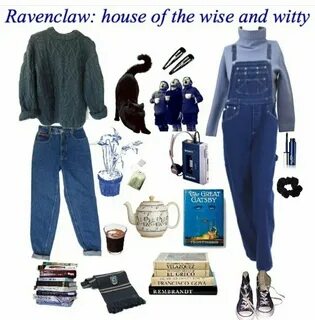 ravenclaw Ravenclaw outfit, Aesthetic clothes, Cool outfits