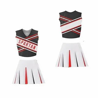 SNL East Lake High Spartan Spirit Cheerleader Uniform Set St