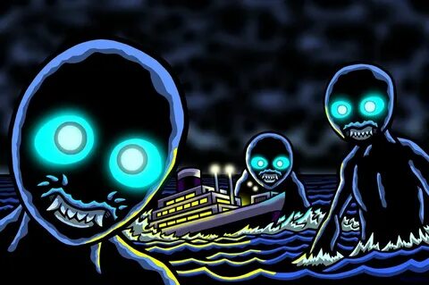The Umibozu are supernatural sea monsters f. The Umibozu Sea Monsters, Cthu...