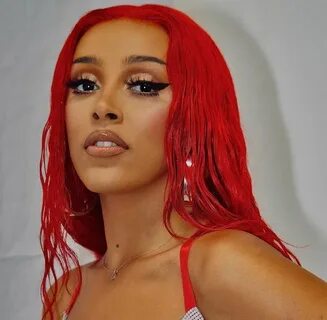 Pin by Ella on ⚡ ️DOJA CAT ✧* * Red hair, Hair, Trendy hairst