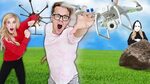 Matt and Rebecca vs Drone Battle RZ Twin Trap! (Searching fo