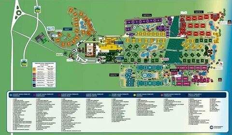 Map Layout Grand Bahia Principe Complex Turismo, Punta cana 