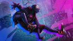 Spider-Man: Into The Spider-Verse 4k Ultra HD Wallpaper Back