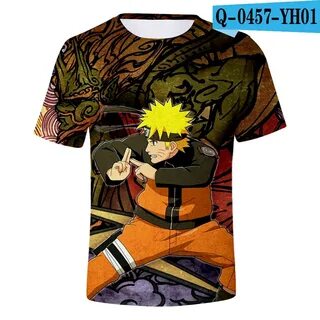 New 2019 Aikooki 3D Naruto t shirt Men/women Fashion Summer 