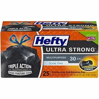 $7.27 Hefty Ultra Strong Large Trash Bags (Multipurpose, Sce