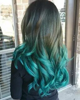 30 Balayage And Ombre On Black Hair Blue ombre hair, Ombre h