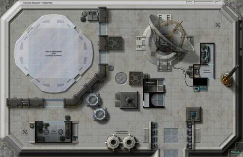 Distant Outposts III: Hangar Quadrant and Rooftop - Maps of 