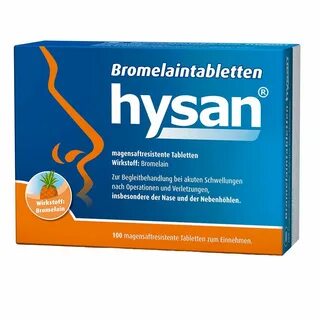 Bromelaintabletten hysan ® 100 St - shop-apotheke.com
