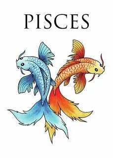 Pisces by Amanda Sherman Pisces tattoos, Leo zodiac tattoos,