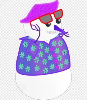 Hawaii Santa Claus Snowman, Hawaiian Hat s, purple, hat, fic