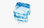 Ice Cube Clip Art - Transparent Background Ice Transparent ,