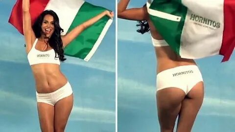 WATCH: Playboy Playmate returns to cheer on Team Mexico... i