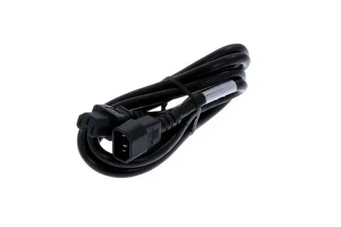 AC Power Cord C14 to C15 14 AWG 6 ft Black