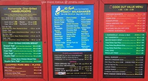 Cook Out Menu With Prices - Stroimm Online