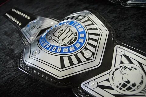 ICW Tag Team Championship Leather Rebels Custom Championship