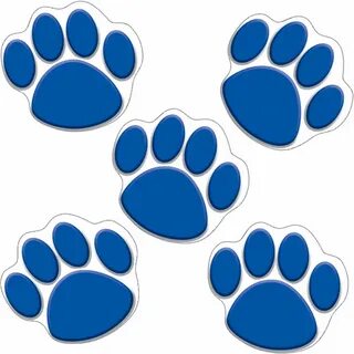 Blue Dog Paw - ClipArt Best