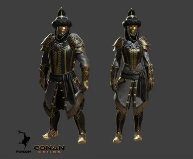 ArtStation - Conan Exiles - Turan Phalanx Armor