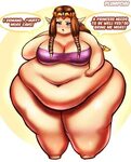 Fat Princess Zelda - Legend of Zelda WG (Re-edit) by Plumpch