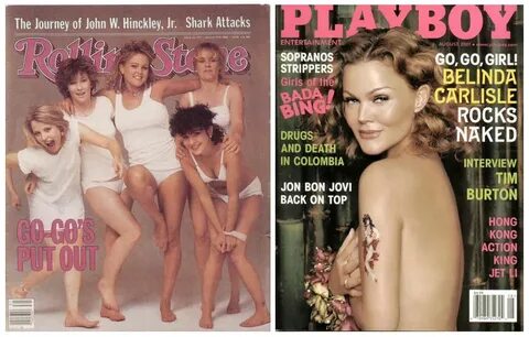 The go gos nude 🔥 Belinda Carlisle’s Playboy Spread & Interv