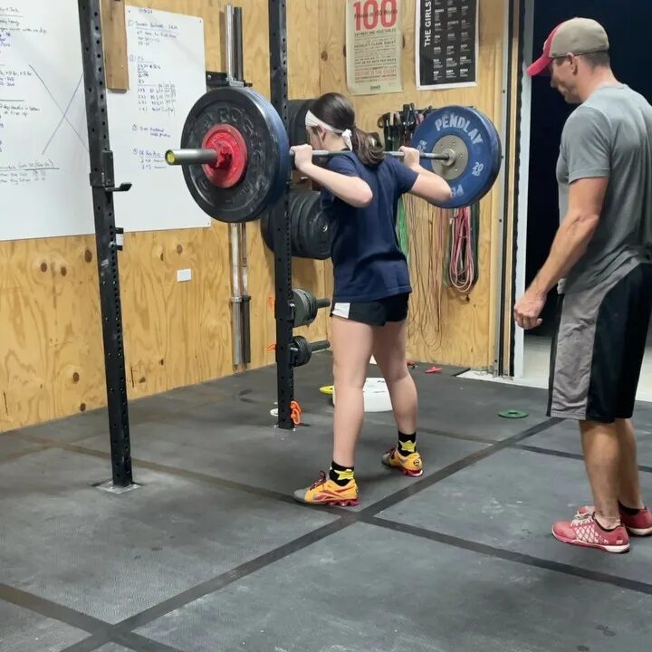 Ended up having a 6th grade Friday Night PR Party Kirstyn 70 kg / 154 lbs @...
