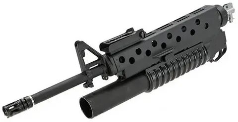 ICS Quick Detach M203 40mm Airsoft Grenade Launcher - Long -