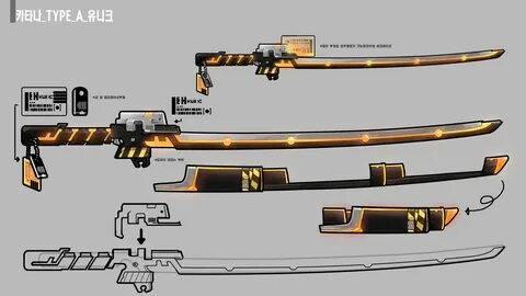 ArtStation - scifi katana