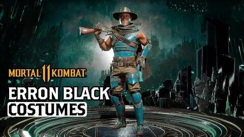 Mortal Kombat 11 Erron Black Costumes - YouTube