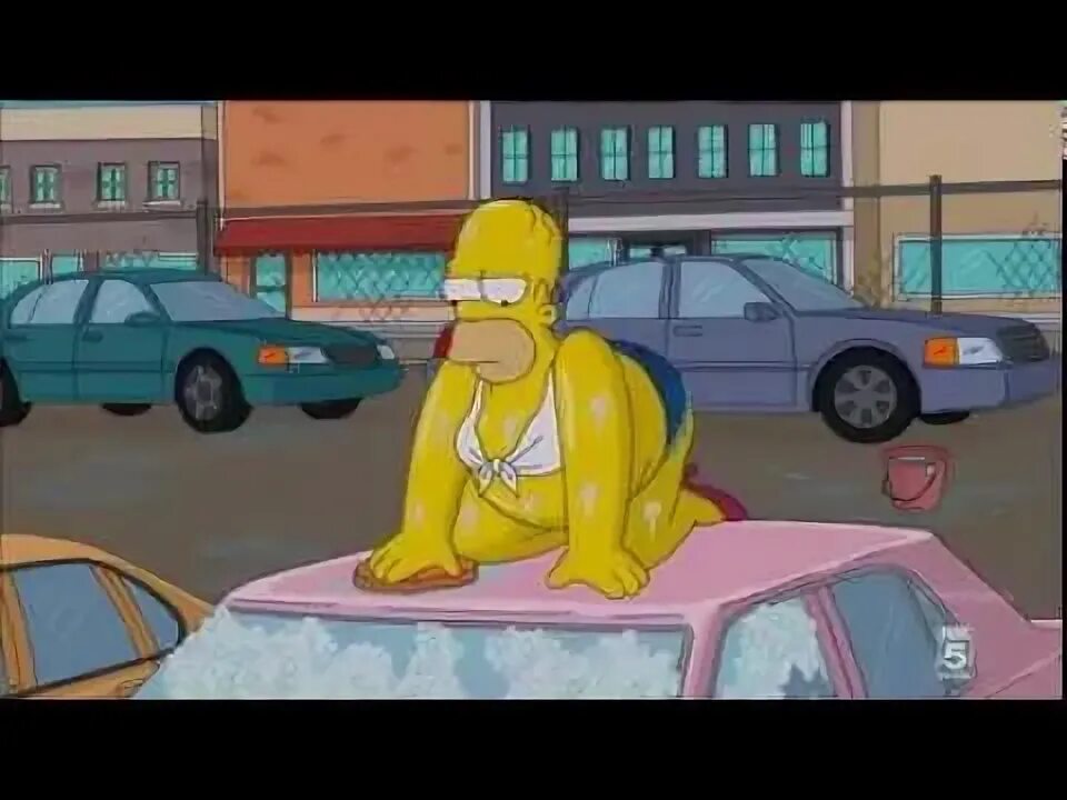 Carwash Scene - Homer Simpson & Peter Griffin - YouTube