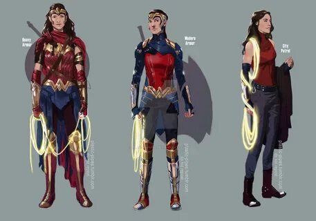 Wonder Woman Concepts by plastic-pipes Wonder woman art, Won