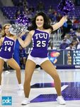 TCU Showgirls Pics from TCU vs Kansas Womens Basketball - Pr