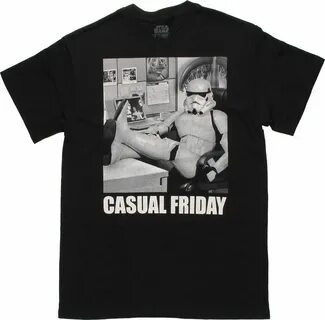 Star Wars Casual Friday T Shirt Friday t shirt, Star wars ou