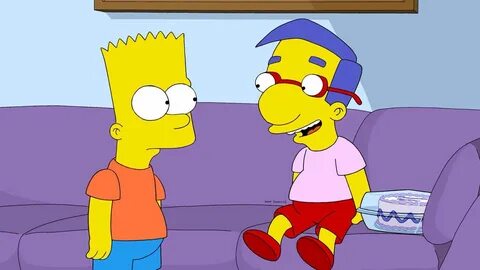 Bart Simpson and Milhouse van Houten Homer and marge, Bart s
