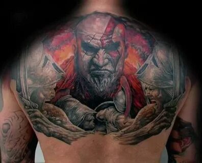30 best Kratos tattoo designs for men. Discover cool God of 