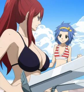 Safebooru - 2girls bare shoulders bikini blue hair breasts c