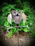 Scrap metal owl Scrap metal art, Metal art, Metal sculpture