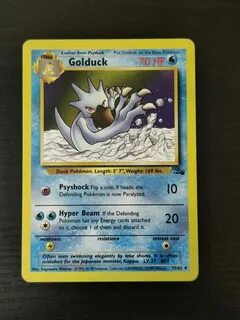Collectible Card Games Pokémon Trading Card Game Golduck 35/