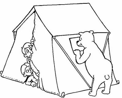 Free Camping Coloring Pages PDF Printable - Coloringfolder.c